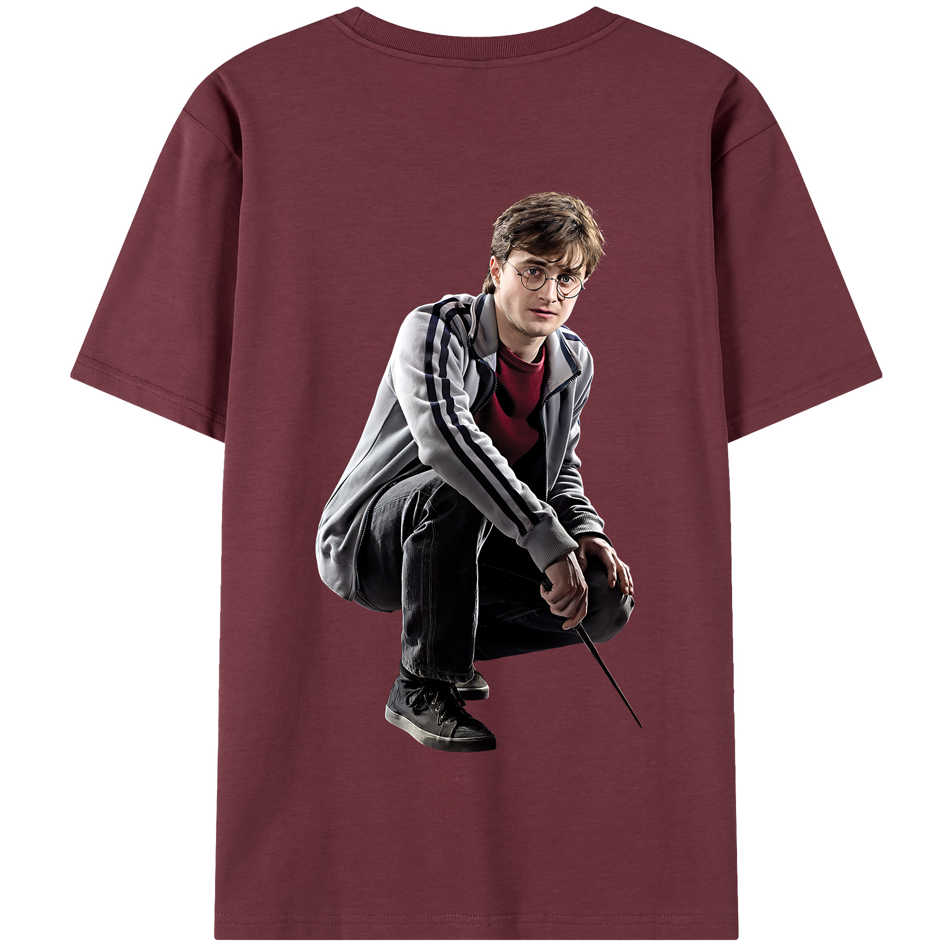 （画像用） Harry Potter ハリー・ポッターシリーズ 綿100％半袖Tシャツ（背面プリント）